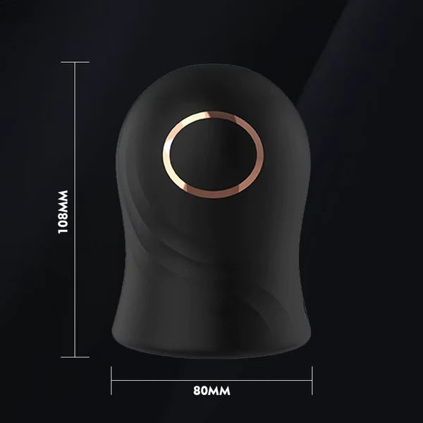 Automatic Masturbator Penis Trainer Vibrator Glans Massage with 12 Vibrations