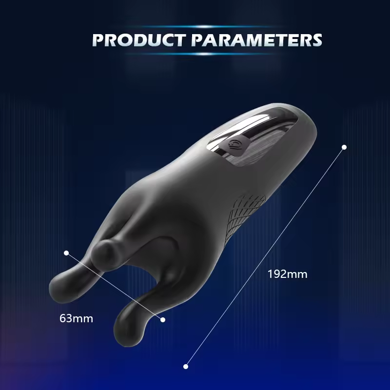 3 IN 1 Electric Penis Trainer Glans Stimulator Massager Masturbator with 9 Modes
