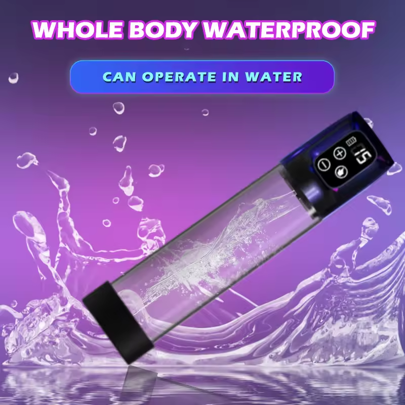 360° Wrapping Automatic Vacuum Penis Pump Extender Massager with 5 Strong Modes