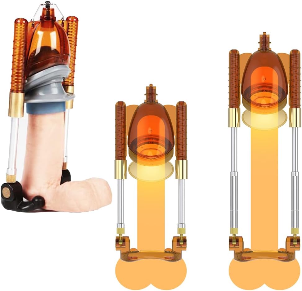 Penis Pumps Erotic Erection Aid Suction Power Vacuum Pump Endurance Trainer Set