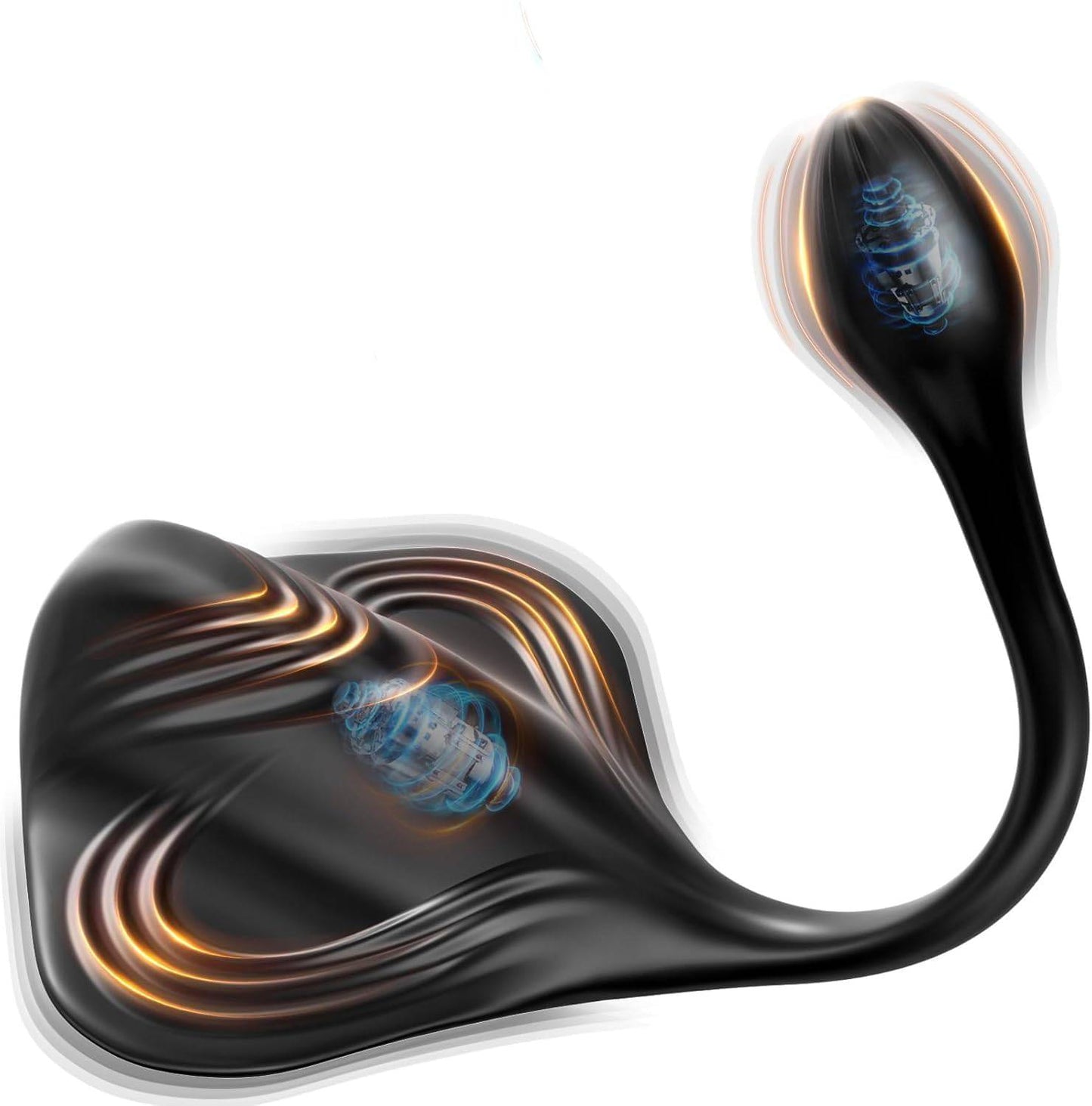 Prostate Massager Anal Plug penis Trainer Stimulator with 9+9 Vibration Modes