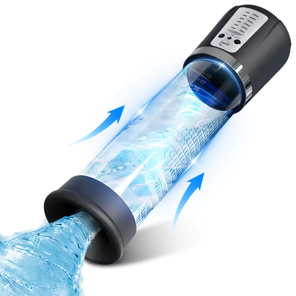 Electric Penis Pump Enlargement Enlargement Masturbator with 5 Sucking Modes