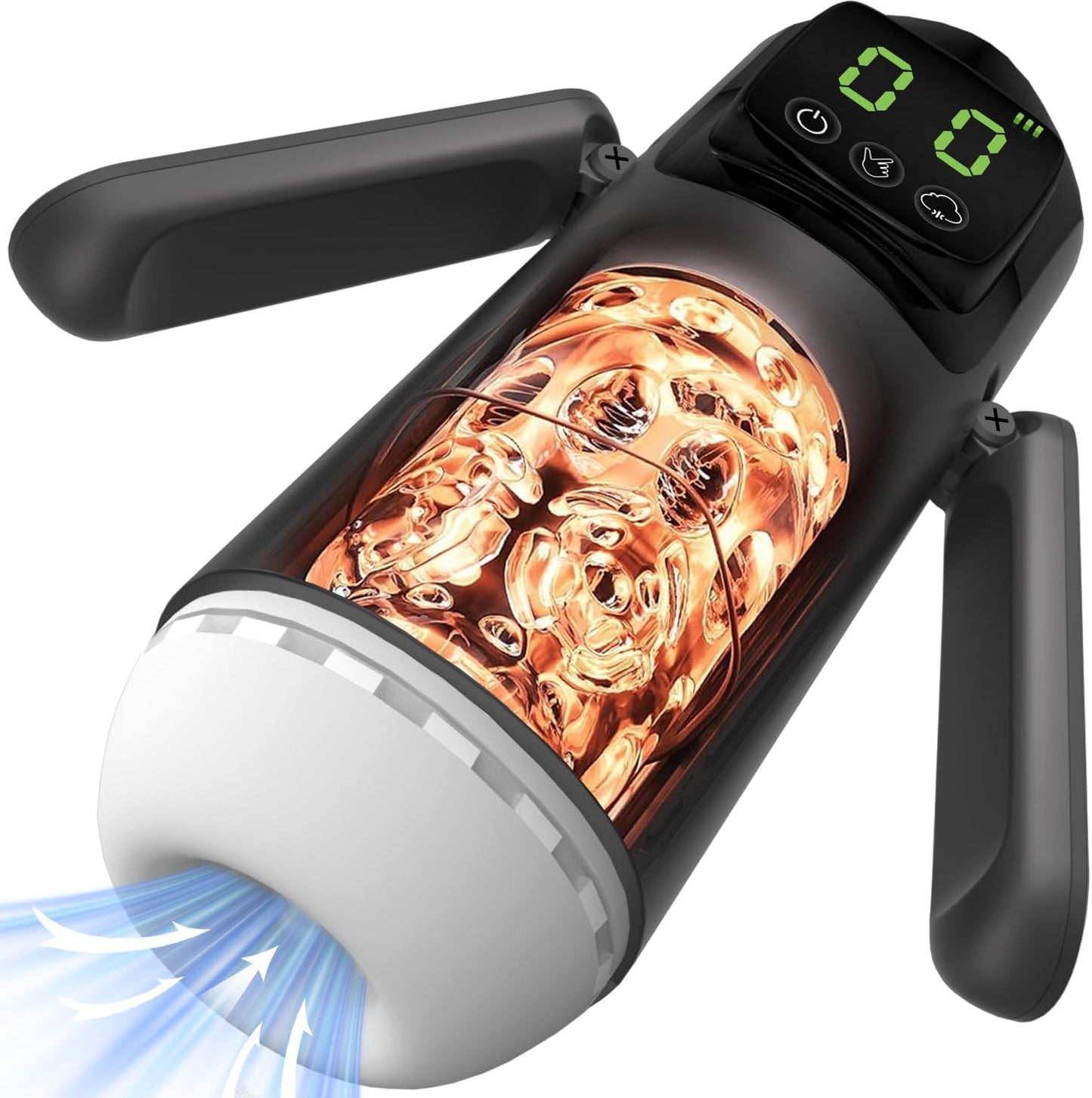 Automatic Masturbator Stroker Blowjob Sex Machine with 7 Sucking & Vibrating Modes