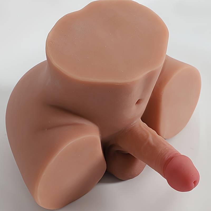 Poupée sexuelle gode réaliste marron pour masturbateur 5,5 LB
