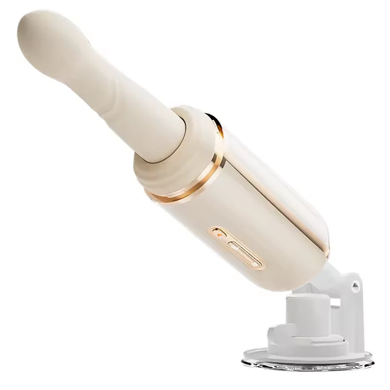 Telescopic Thrusting Dildo Vibrator Massager Sex Machine with 7 Thrusting & 7 Vibrating