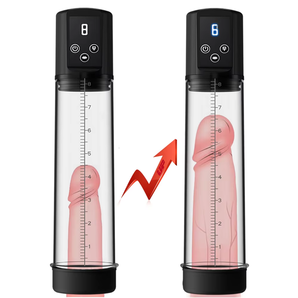 Electric Penis Pump Trainer Enlargement with 9 Sucking & Training Modes
