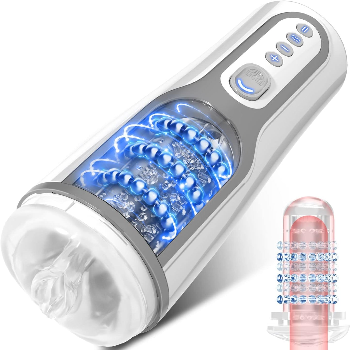 Masturbateurs masculins automatiques 3D réalistes avec 10 modes de poussée