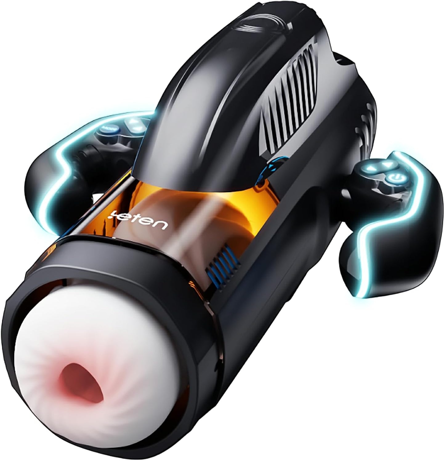 Automatic Sucking Masturbator Stroker with 10 Modes Sucking Telescopic & 5 Gear Speed