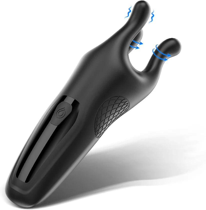 3 IN 1 Penis Trainer Glans Stimulator Massager Masturbator with 9 Modes