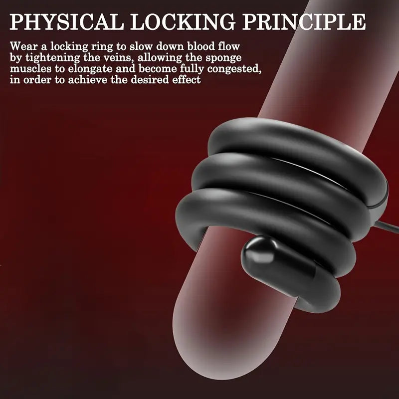 Medical Themed Toys Electric Shock Penis Ring Electro Scrotum Rings Stimulator