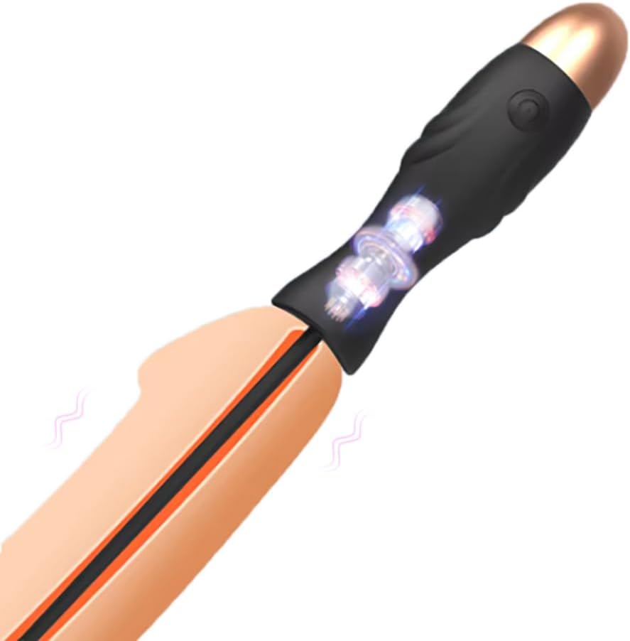 2 in 1 Urethra Vibrator Men Prostate Stimulator Masturbator with 10 Vibration Modes