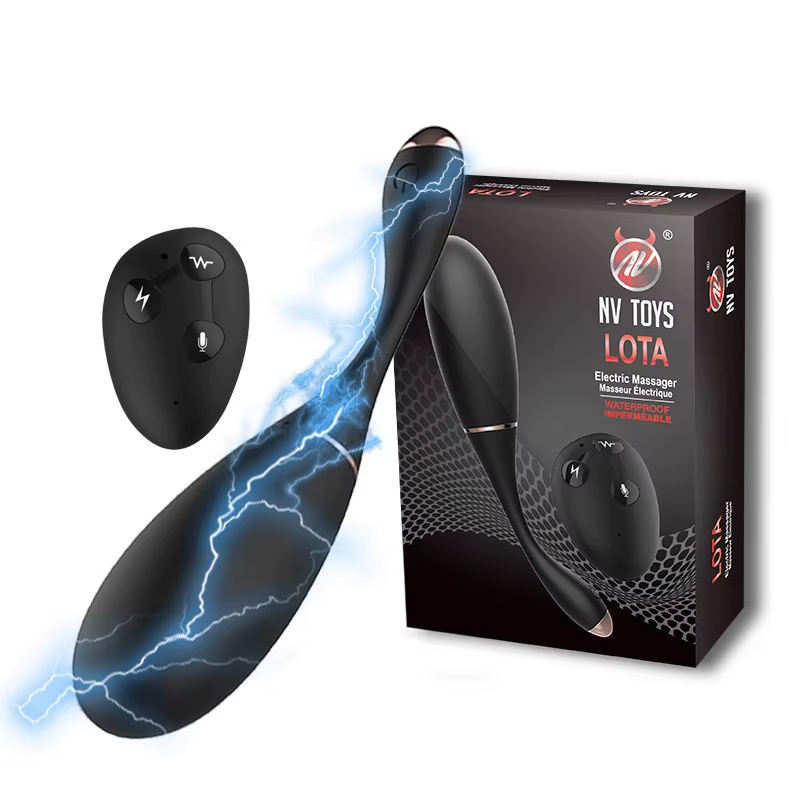 E-stim Egg Vibrator Voice Control Stimulator with 10 Vibration & Electric Shock Modes