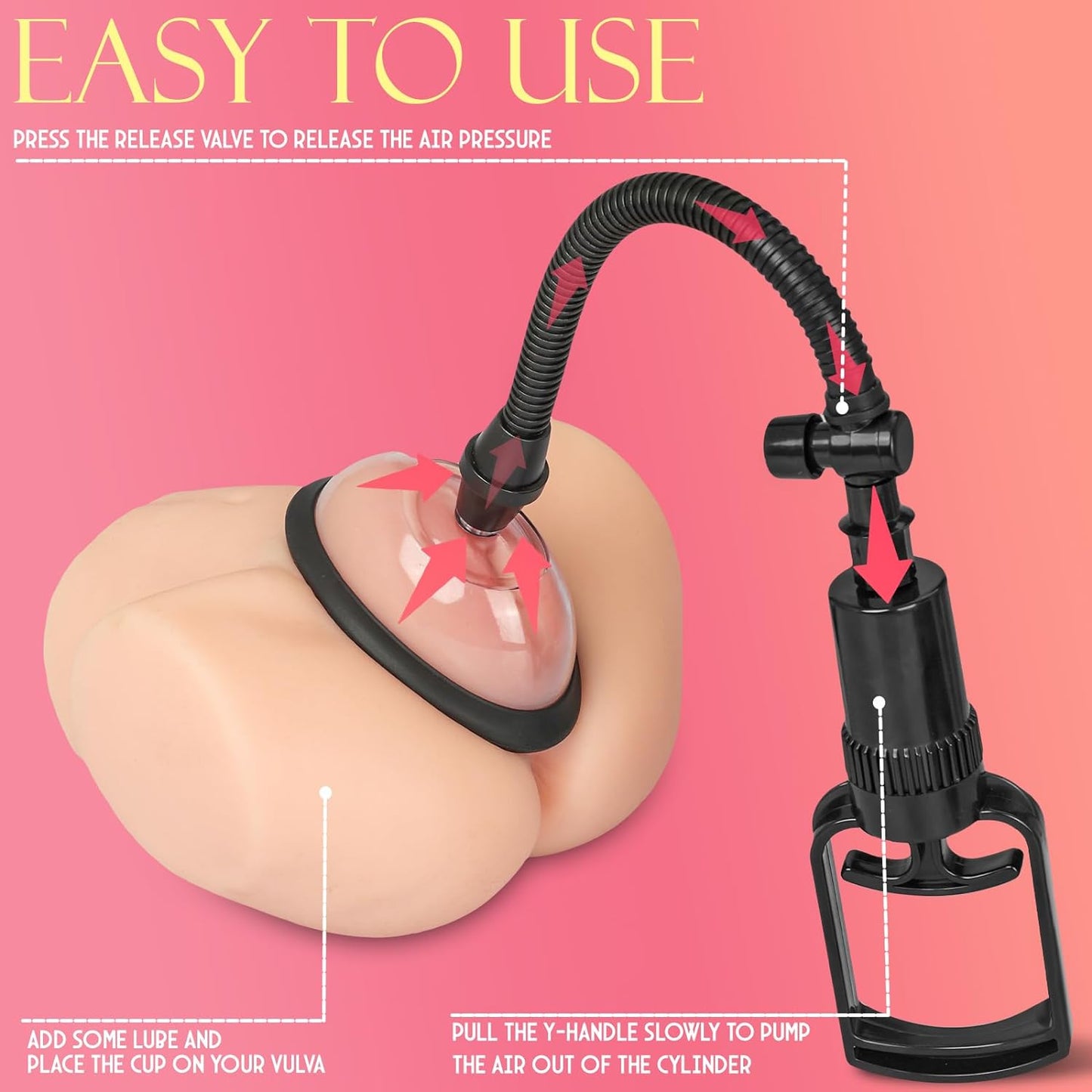 Stimulateur clitoridien de mamelon de pompe de chatte de vagin