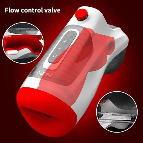 Leten Air Blast 3 + 7 Modes for Front Electric Masturbator Cup Blowjob Machine