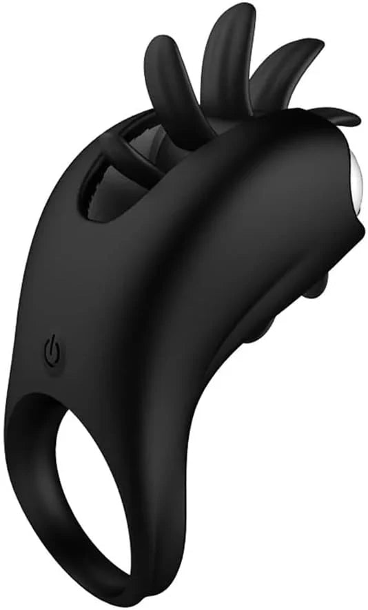 Penis Ring Vibrator Glans Trainer Massager with 10 Vibration Modes