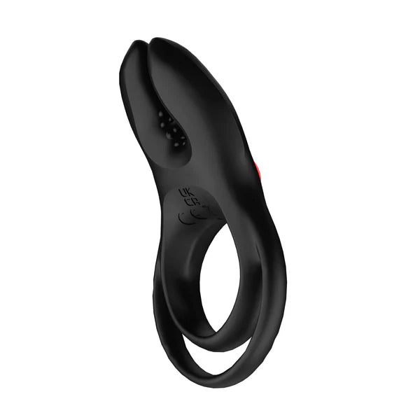 Double Motor Penis Ring Vibrator Glans Trainer Stimulator with 10 Vibration Modes