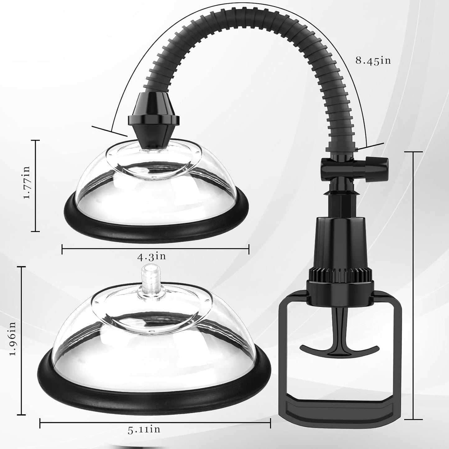 Stimulateur clitoridien de mamelon de pompe de chatte de vagin