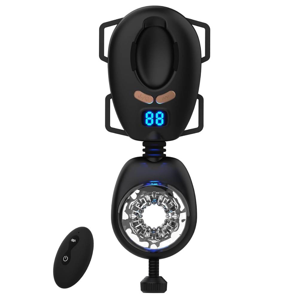 Automatic Masturbator Penis Trainer with 9 Swinging & 9 Vibrating Modes