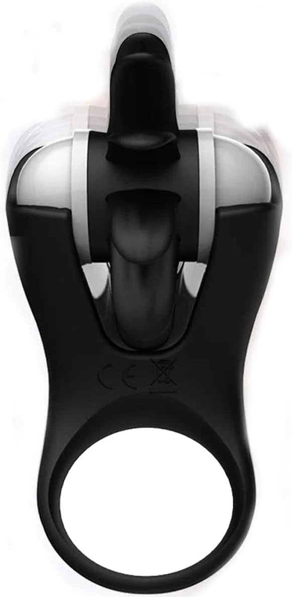 Penis Ring Vibrator Glans Trainer Massager with 10 Vibration Modes