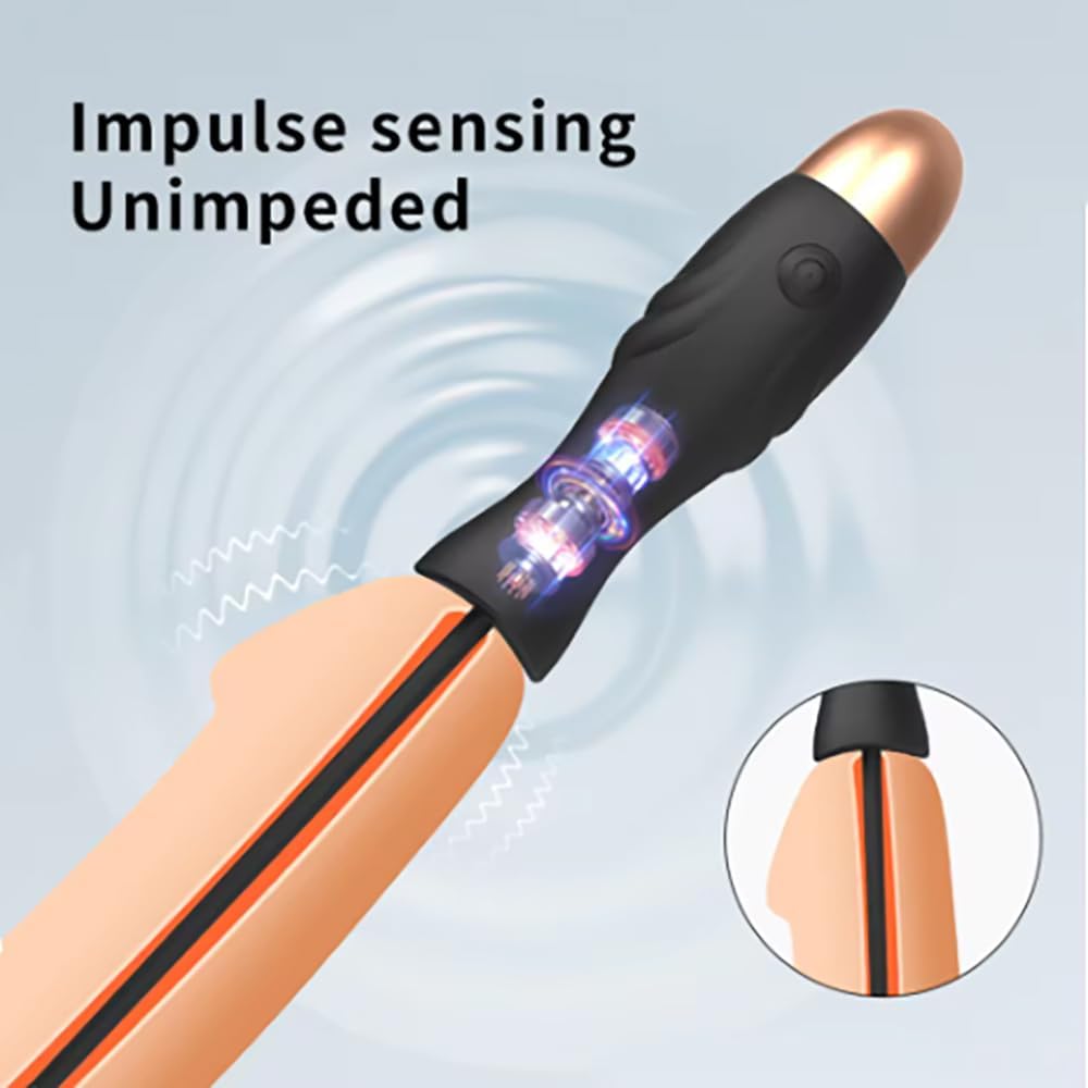 2 in 1 Urethra Vibrator Men Prostate Stimulator Masturbator with 10 Vibration Modes