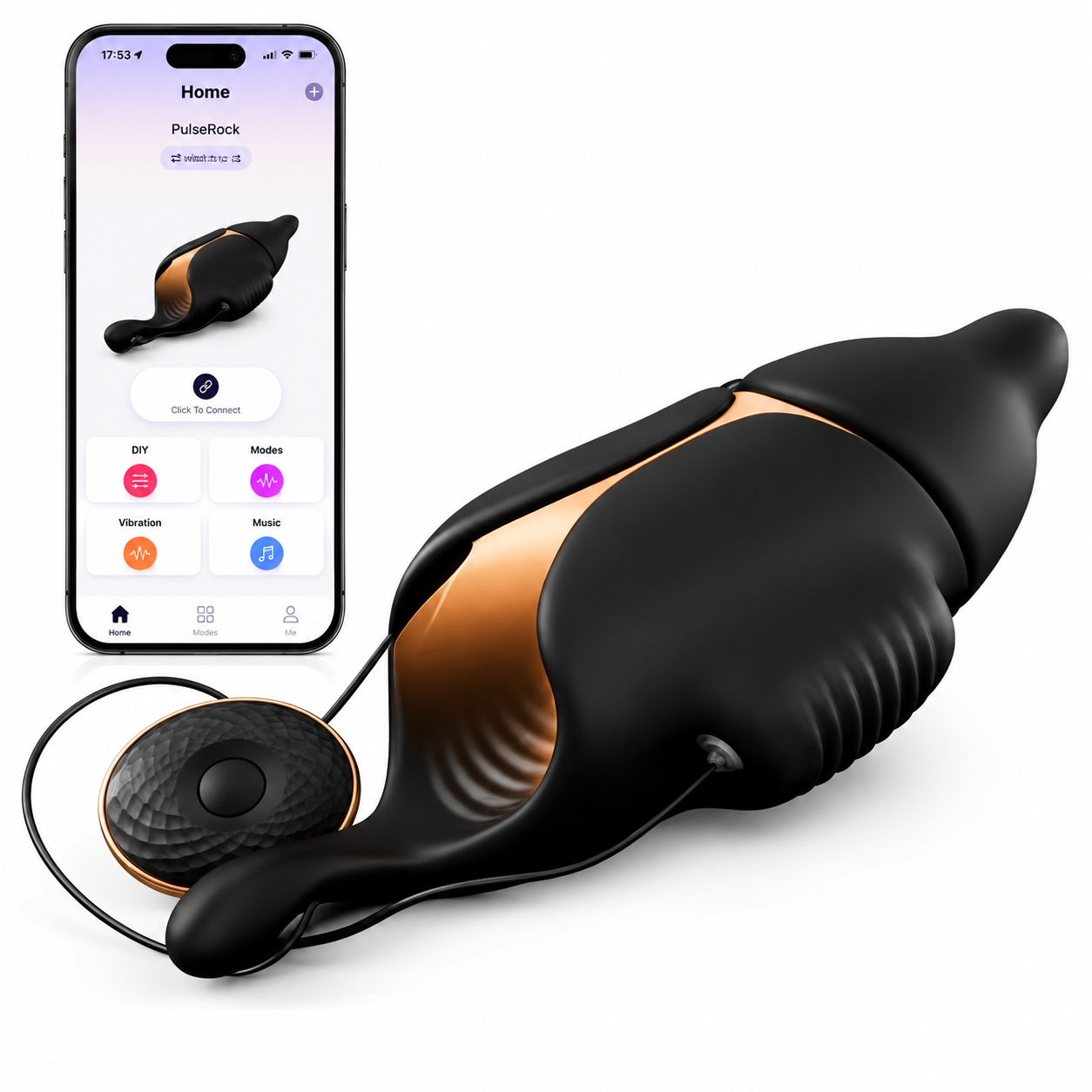 Electric Penis Trainer Glans Vibrator Masturbator with 10 Vibration Modes
