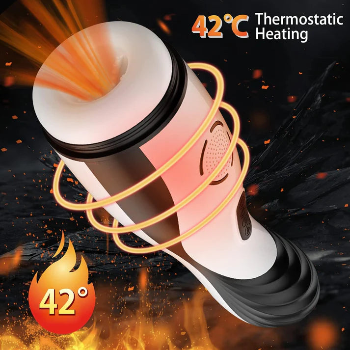 Automatic Masturbator Stroker Sex Machine with 5 Peristaltic & 10 Vibration Modes