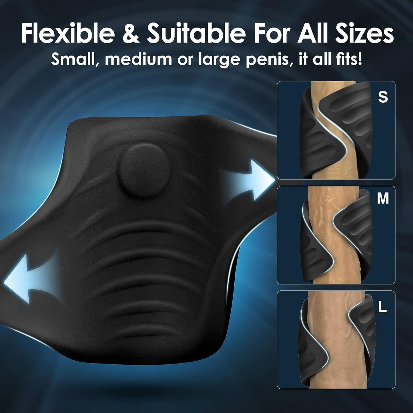 9 modes de vibration avec contrôle APP Strokers Glans Trainer Masturbateur Entraînement du pénis