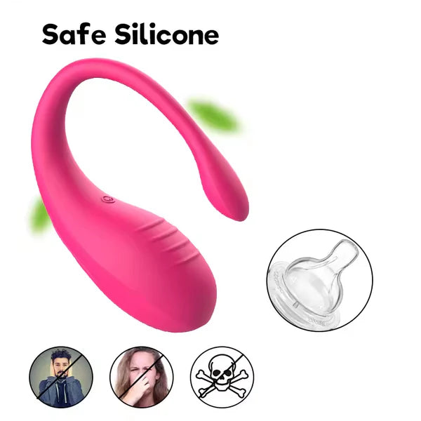 APP Remote Control Vibrator Portable Vibrating Stimulator with Intelligent Modes