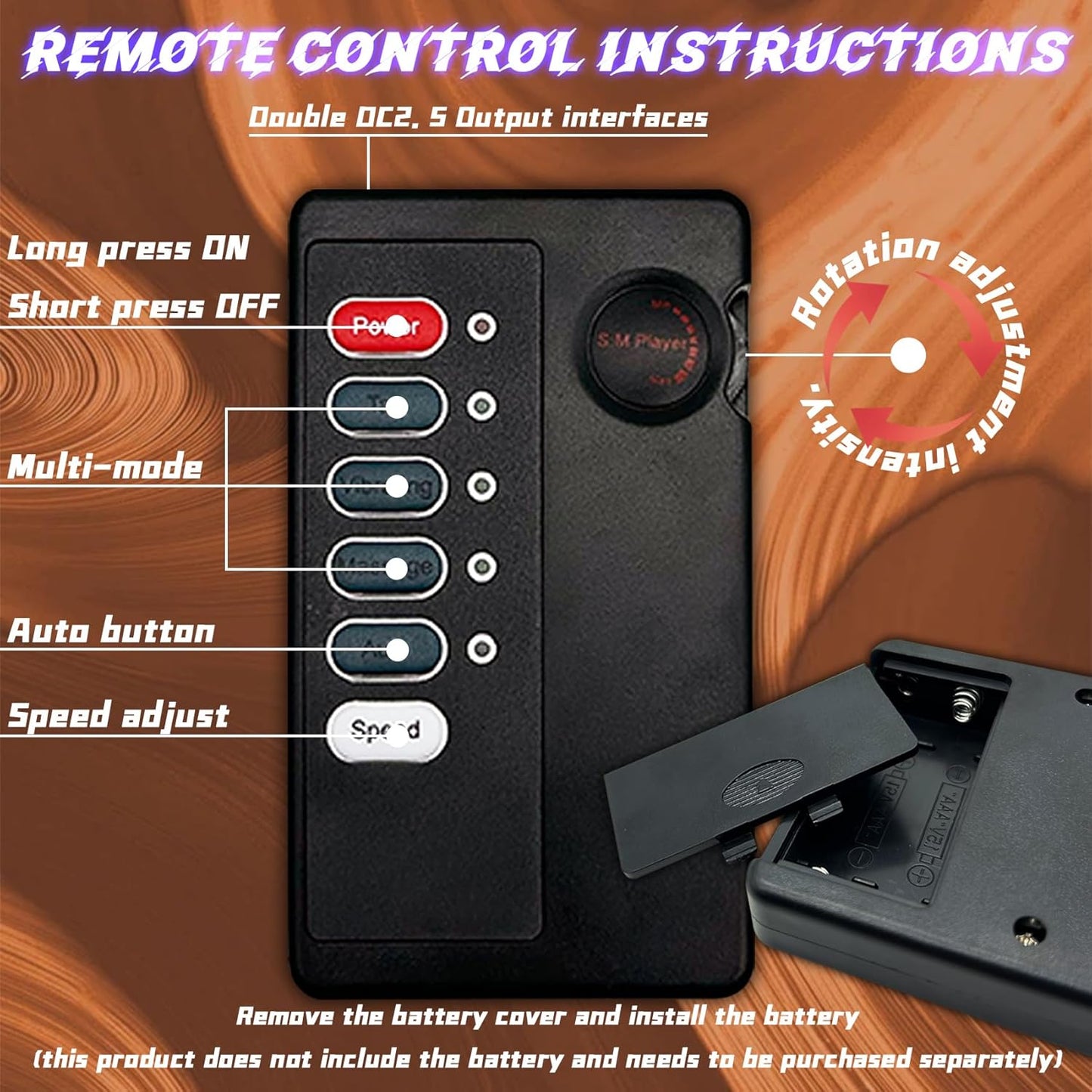 E-stim Testicle Crusher Penis Ring Chastity Ball Restraint with 4 Electric Shock Modes