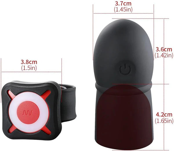 Super Penis Vibrator Glans Trainer Masturbator with 7 Vibration Modes