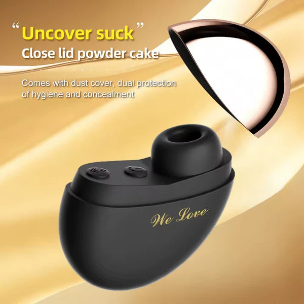 Oral Vacuum Clitoris Nipple Vibrator Stimulator Massager with 10 Suction Modes