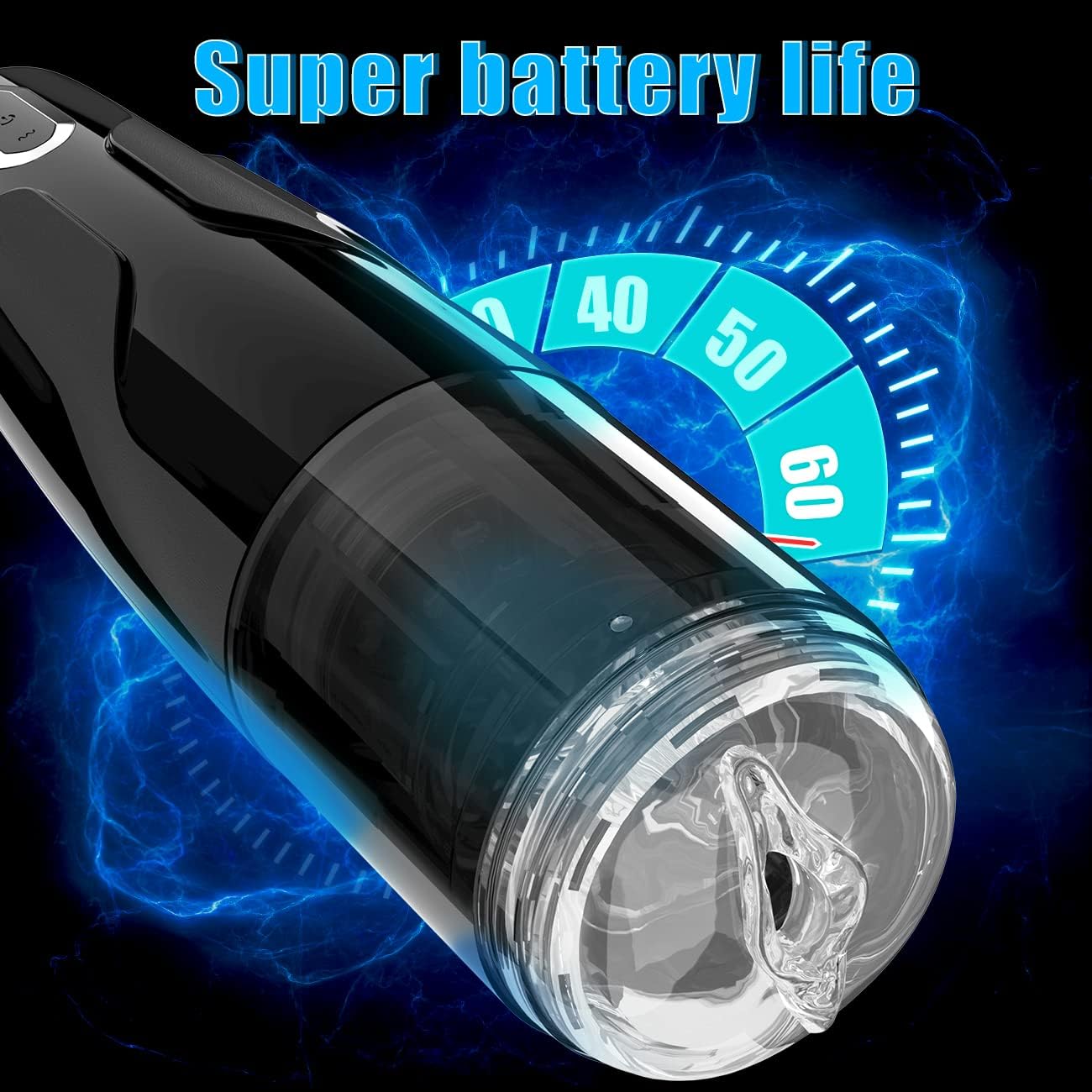 Automatic Blowjob Machine Stroker Masturbator with 10 Thrusts Rotation Modes