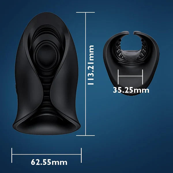 Automatic Penis Stroker Glans Massager Training Device with 10 Pulse Modes