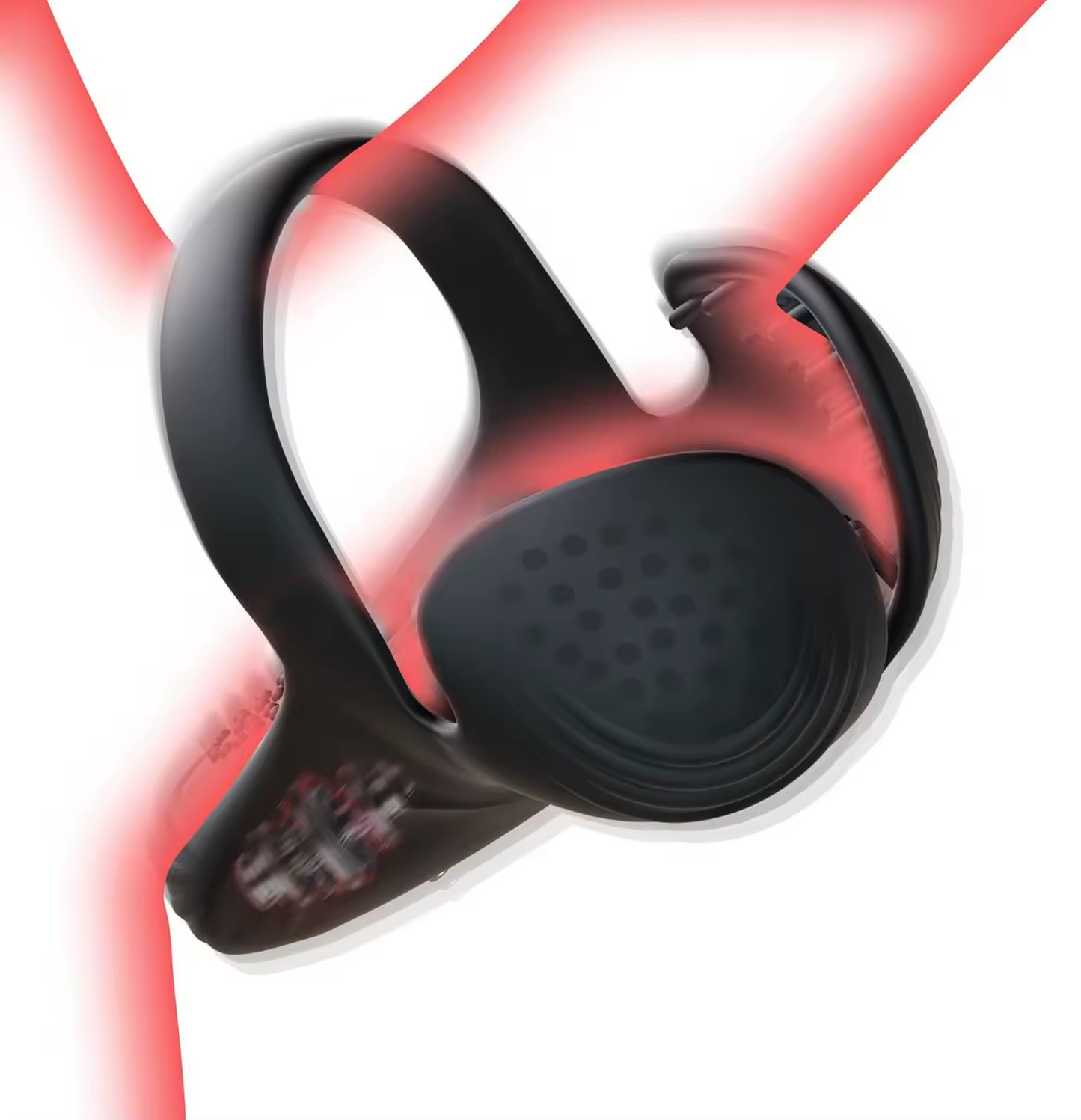 Anneau pénien à vibrations intenses Triple Stimulations 10