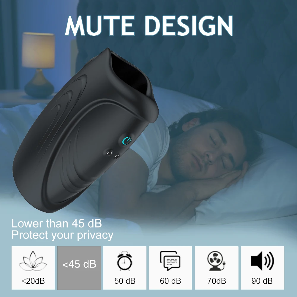 3 IN 1 Penis Trainer vibrator Glans Massager Masturbator with 10 Vibration Modes