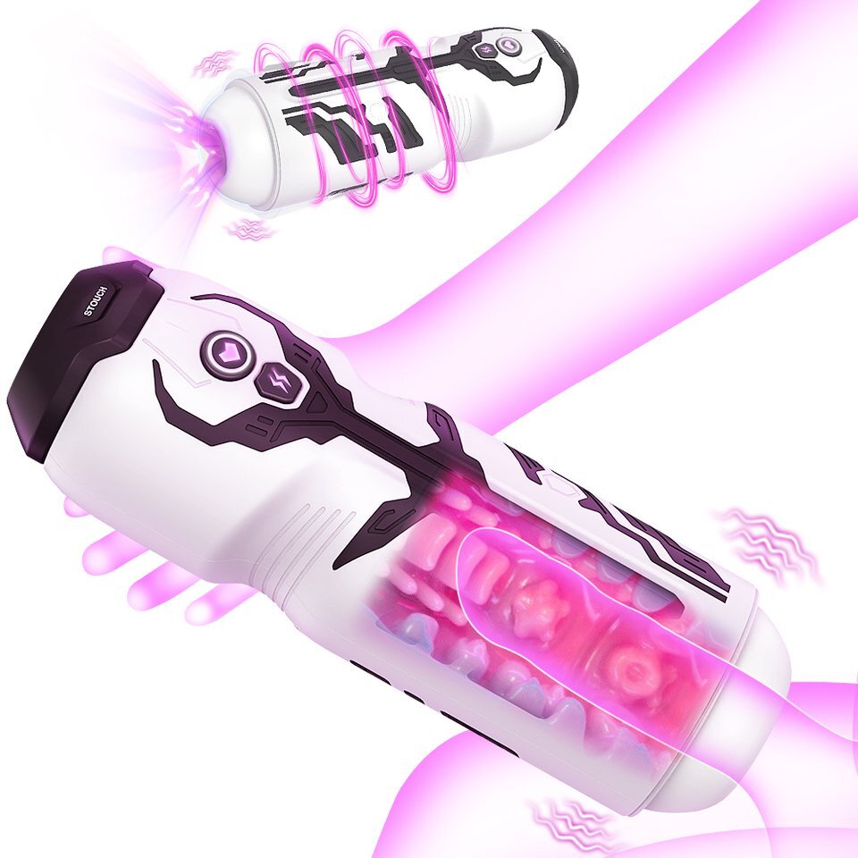 Automatic Sucking Masturbator Blowjob Machine with 7 Suction & Vibration Modes