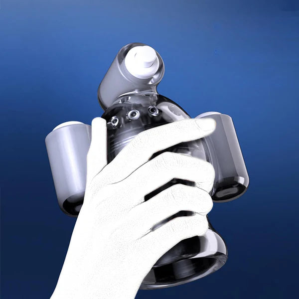 Electric Penis Trainer Massager Glans Vibrator Masturbator with 11 Vibration Modes