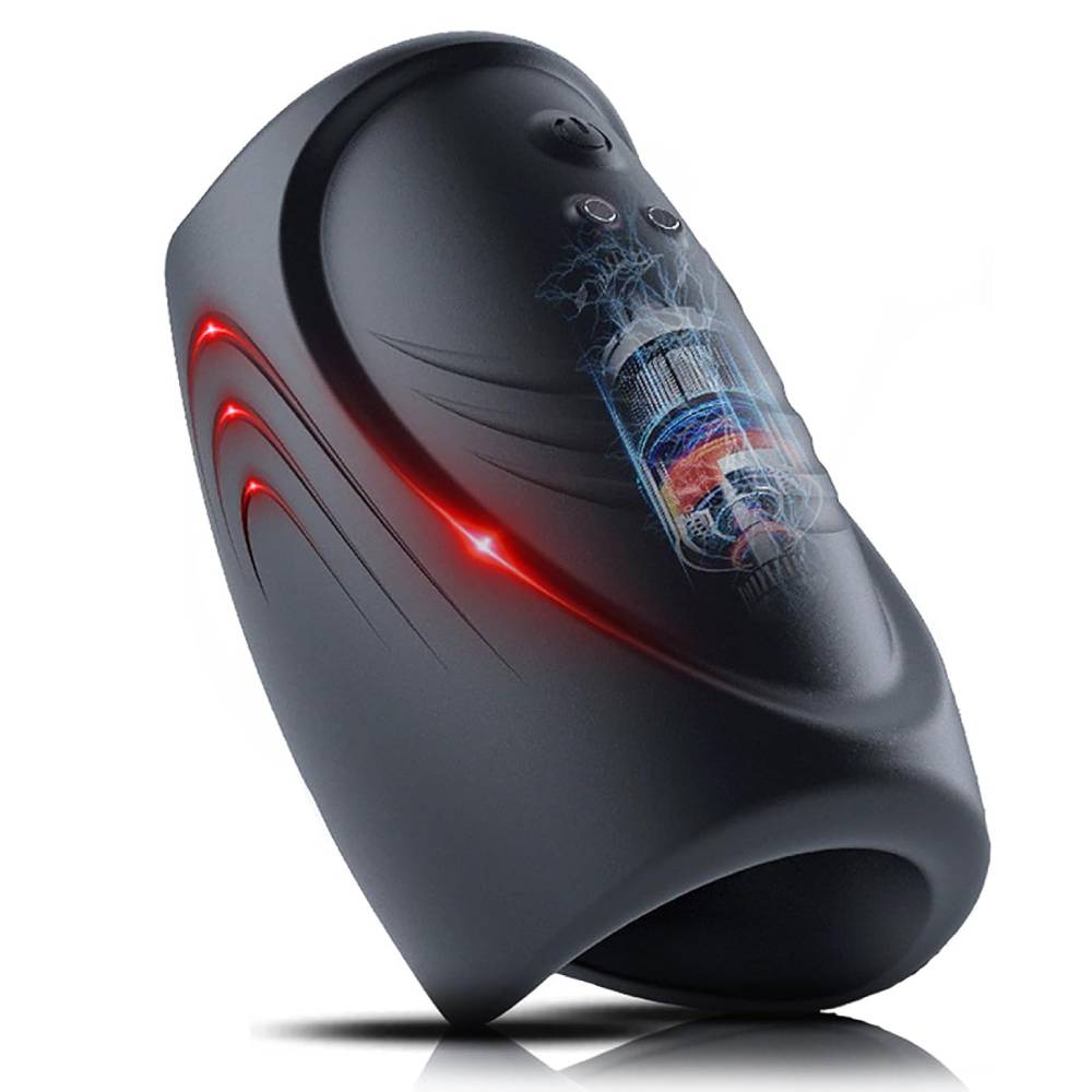 3 IN 1 Penis Trainer vibrator Glans Massager Masturbator with 10 Vibration Modes