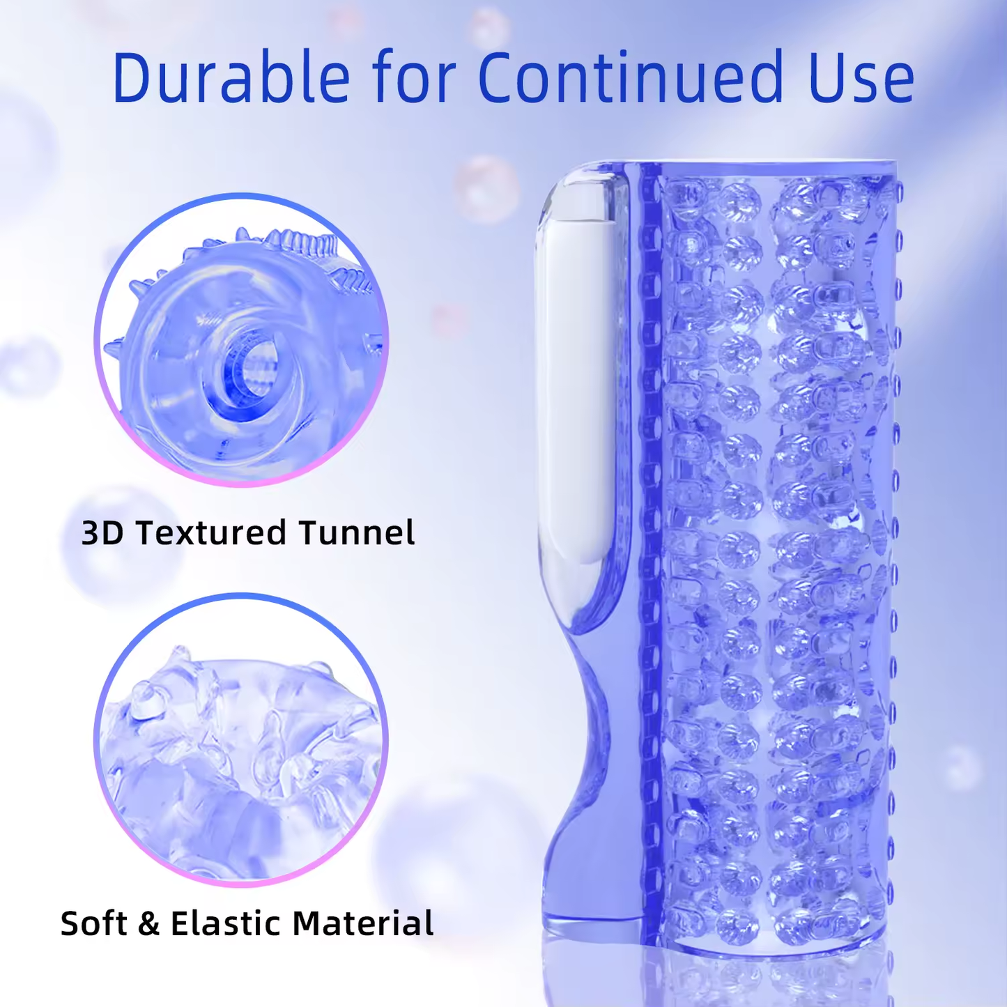 5D Electric Penis Trainer Vibrator Pocket Pussy Masturbator with 10 Vibration Modes