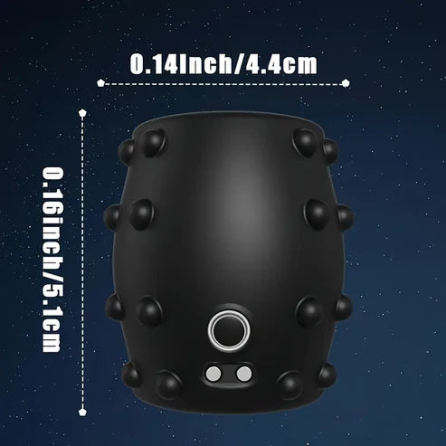 Penis Trainer Cock Ring Vibrator Stimulator Sleeve with 10 Vibration Modes