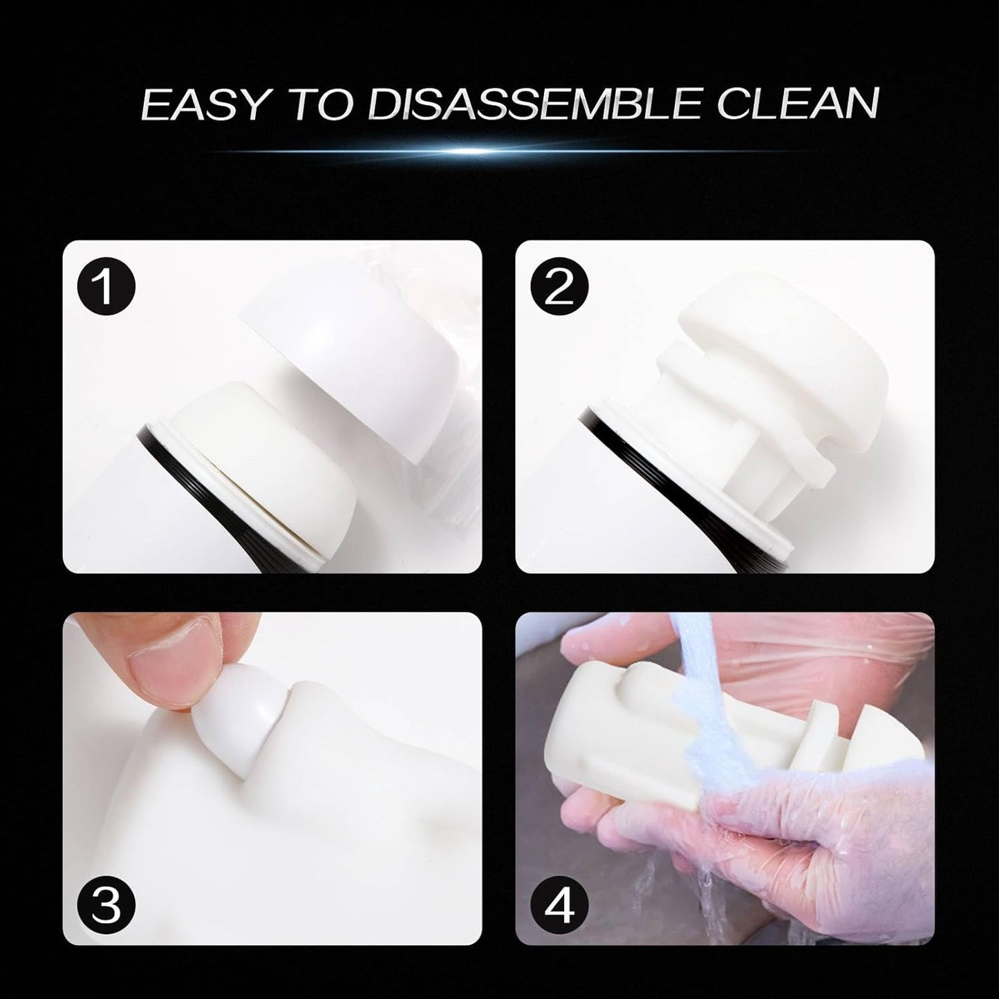 Automatic Sucking Masturbator Penis Trainer with 10 Vibration & 4 Sucking Modes