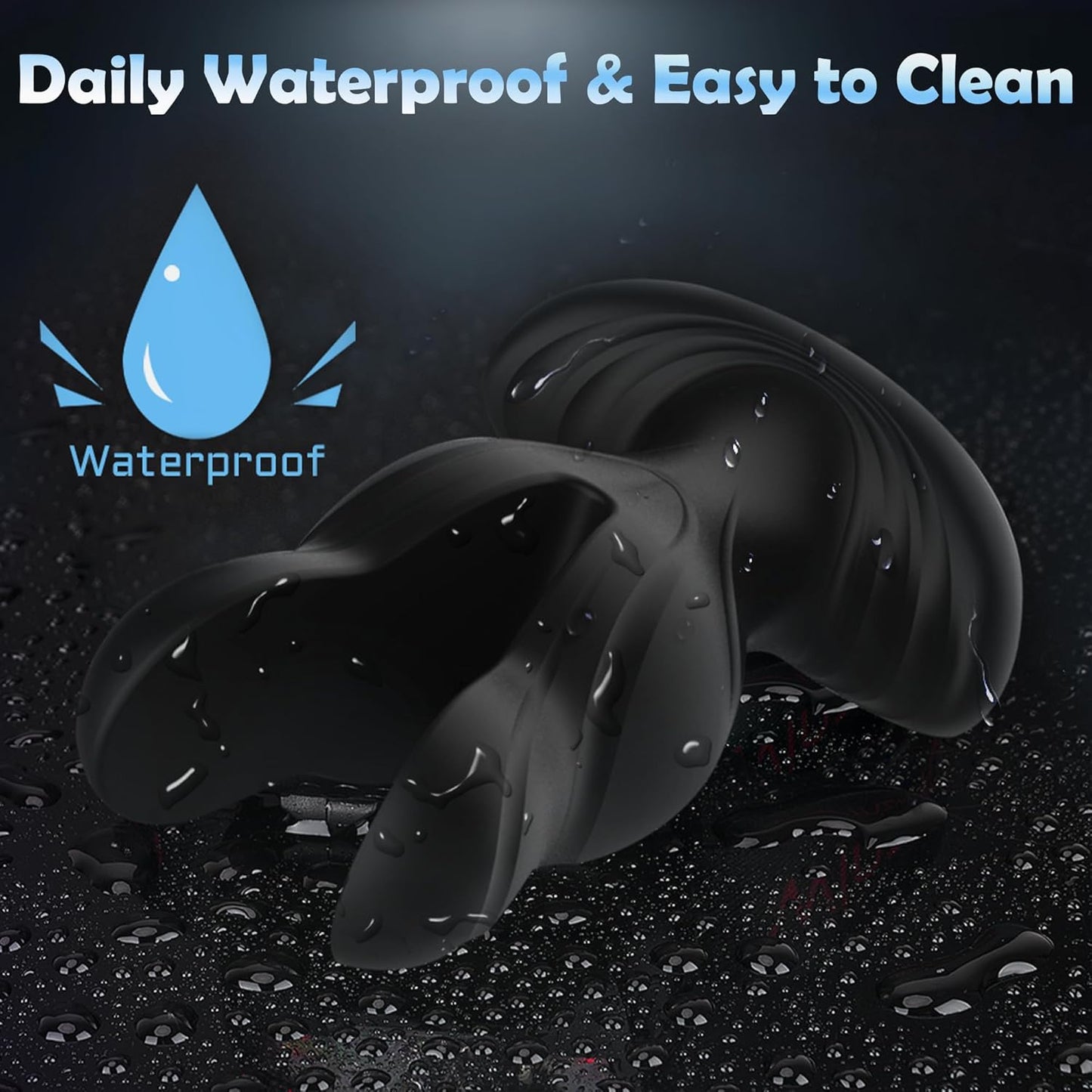 E-stim Anal Plug Prostate Vibrator with 8 Electric Shock & Vibrations