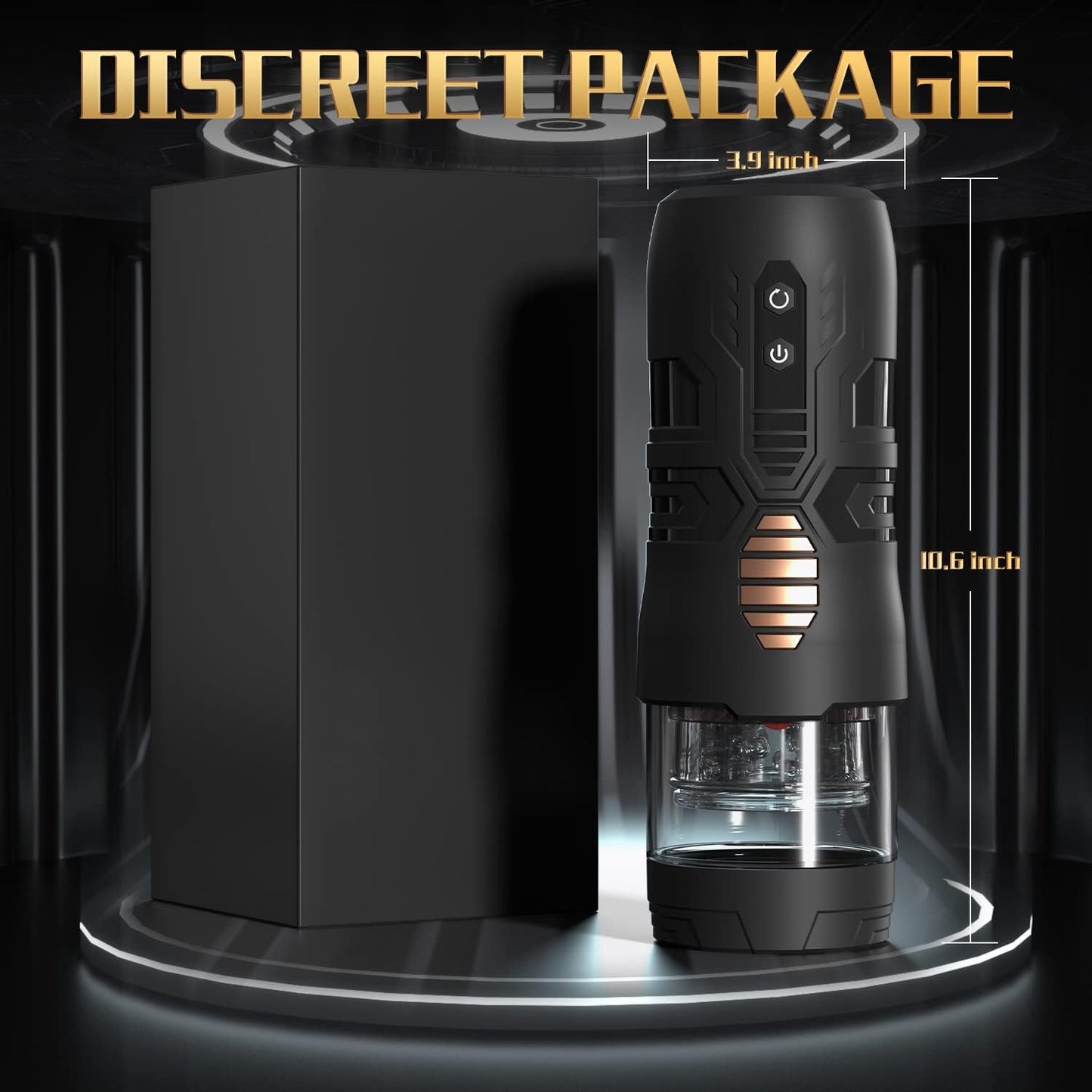 Hands Free Automatic Masturbator Stroker with 7 Thrusting & Rotating Modes