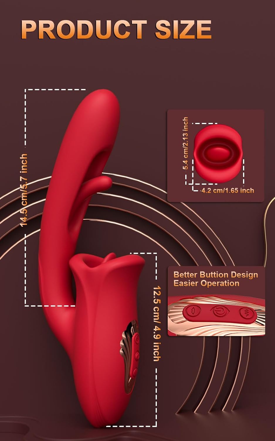 10 Léchage Sucer 10 Modes de Vibration Battement Vibromasseur Clitoridien G Spot