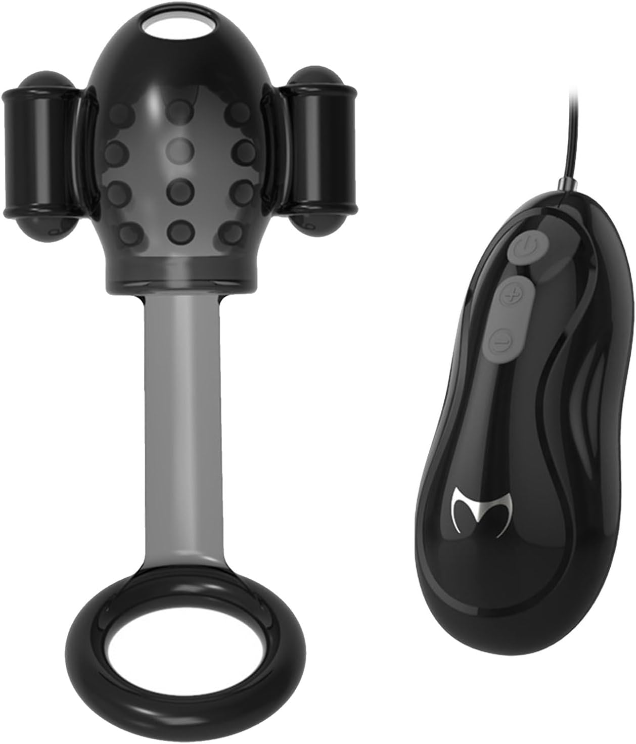 Glans Stimulator Glans Vibrator Electric Masturbator Trainer with 12 Vibration Modes