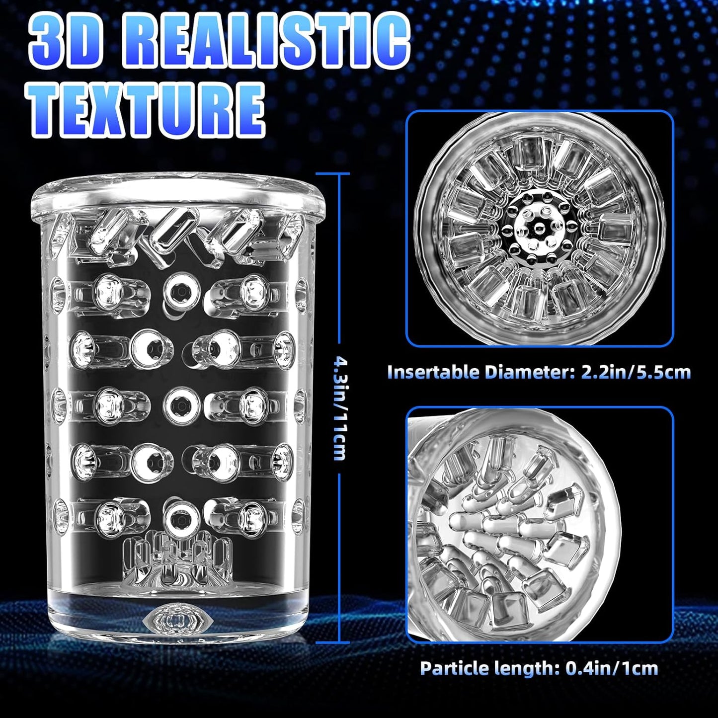 6 IN 1 AUTO Masturbator Penis Pump Blowjob with 9 Sucking & Thrusting & Rotating Modes