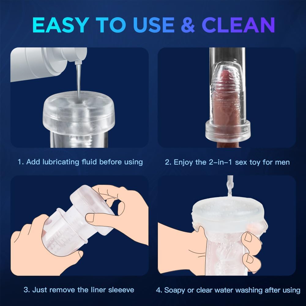Electric Penis Pump Enlarger Enlargement with 6 Suction Modes