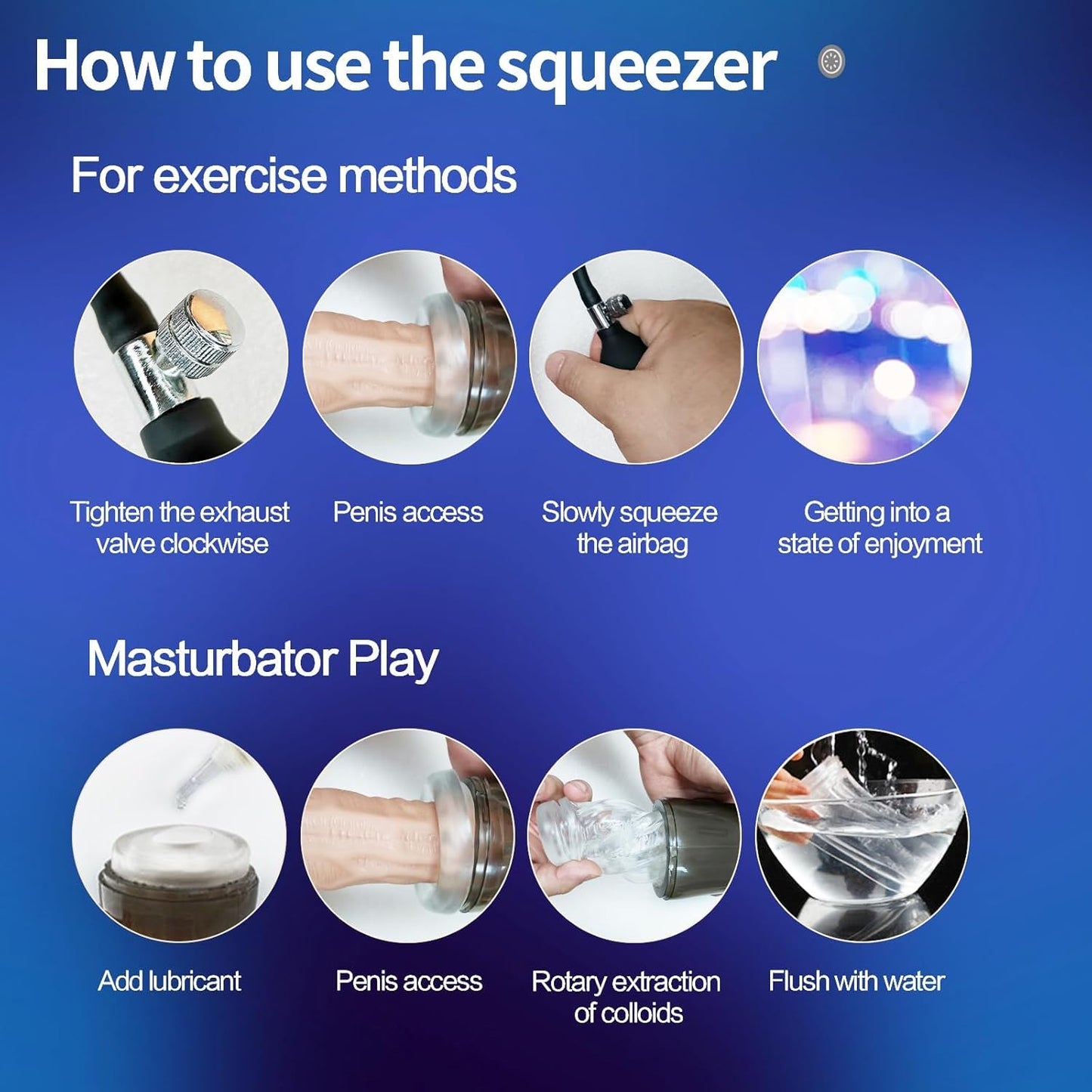 Penis Enlargement Vacuum Sucking Penis Pump Male Masturbator