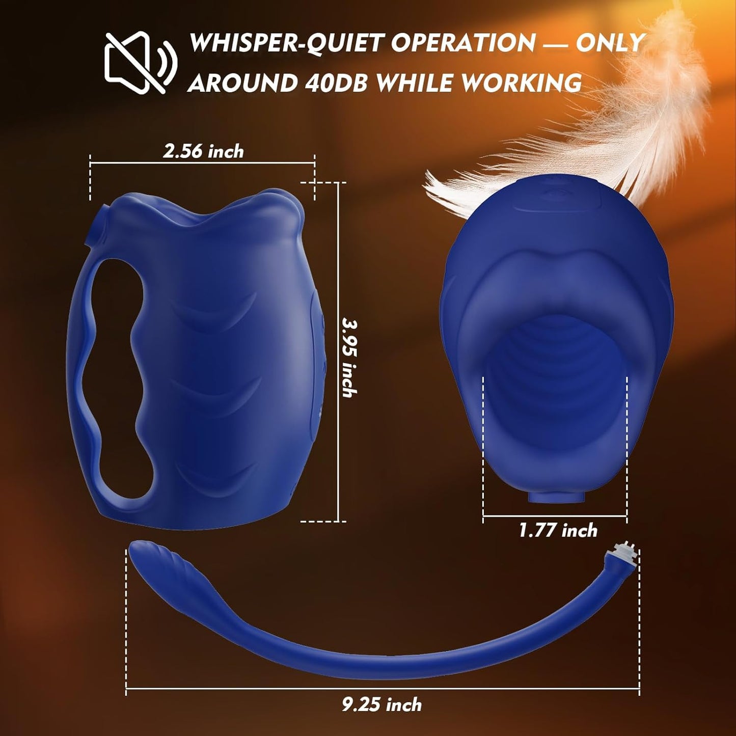 Detachable Penis Trainer Vibrator Butt Plug Masturbator with 10 Vibration Modes