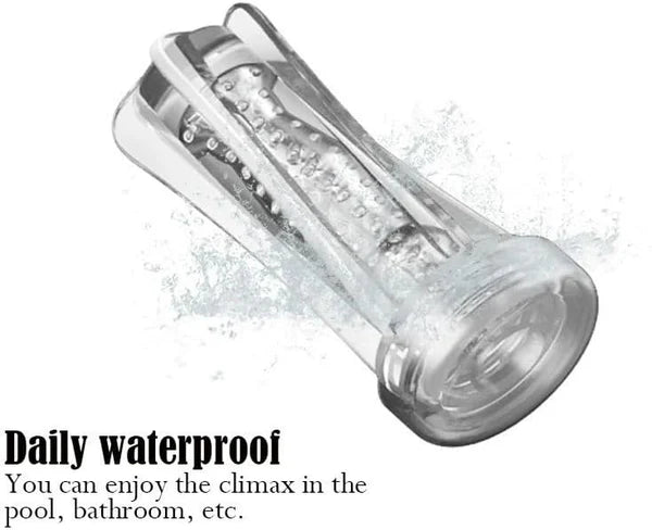 Hands Free Penis Trainer Pocket Pussy Masturbator Stroker with 3 Training Modes